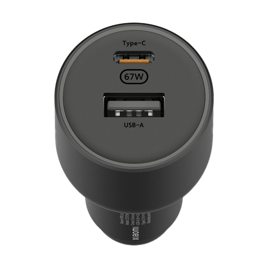 Xiaomi 67W Car Charger (USB-A + Type-C)