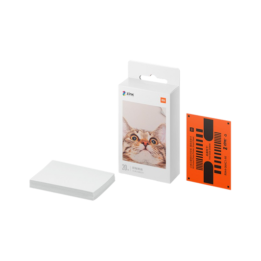 Mi Portable Photo Printer Paper (2x3-inch, 20-sheets)