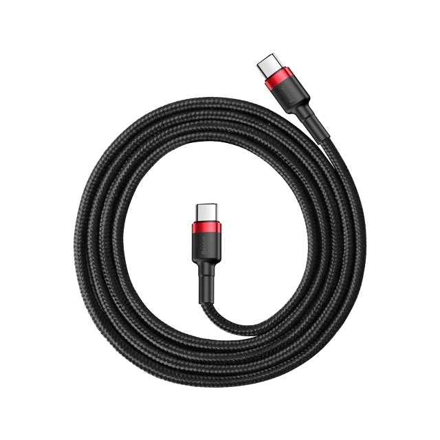 Cablu USB-C Baseus Cafule PD2.0 60W 1m negru